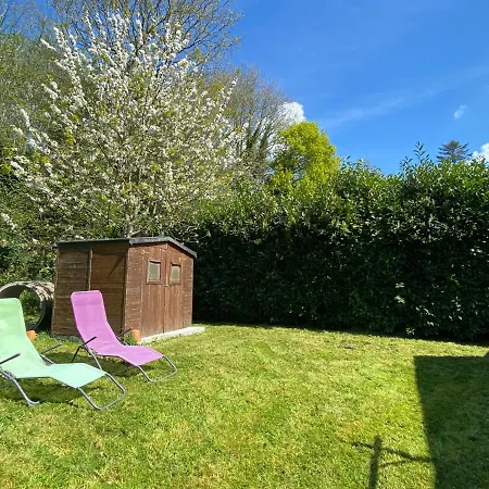 Studio Independant Avec Jardin Privatif Le Lorey Buitenkant foto