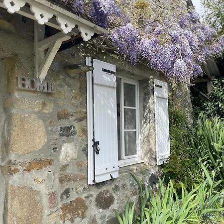 Studio Independant Avec Jardin Privatif Le Lorey Buitenkant foto